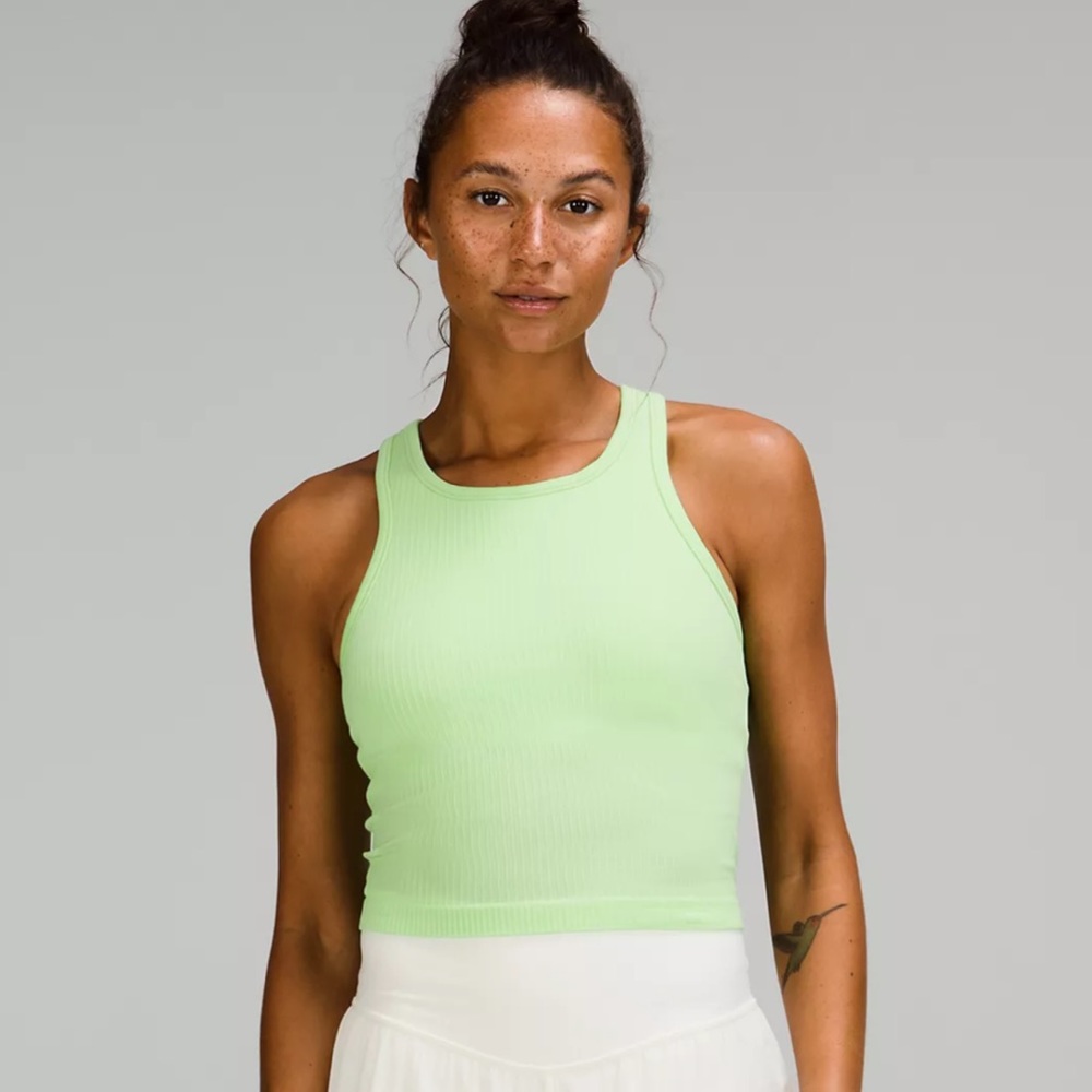 Lululemon Ebb to Street Racerback Crop Tank NWT